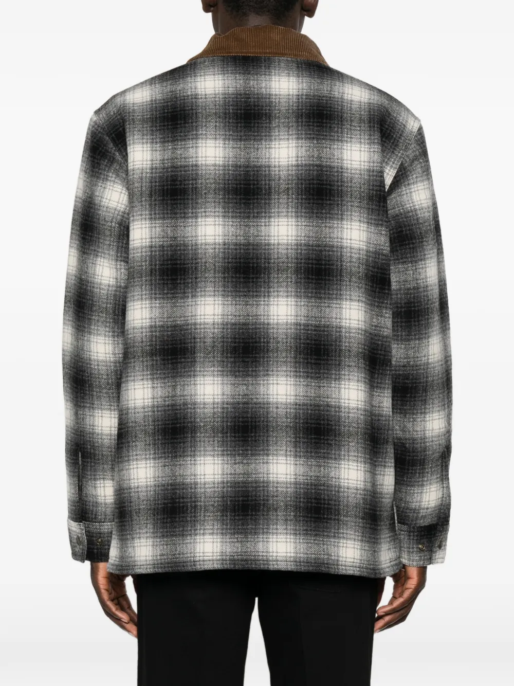 Filson Geruit shirtjack met lange mouwen Zwart