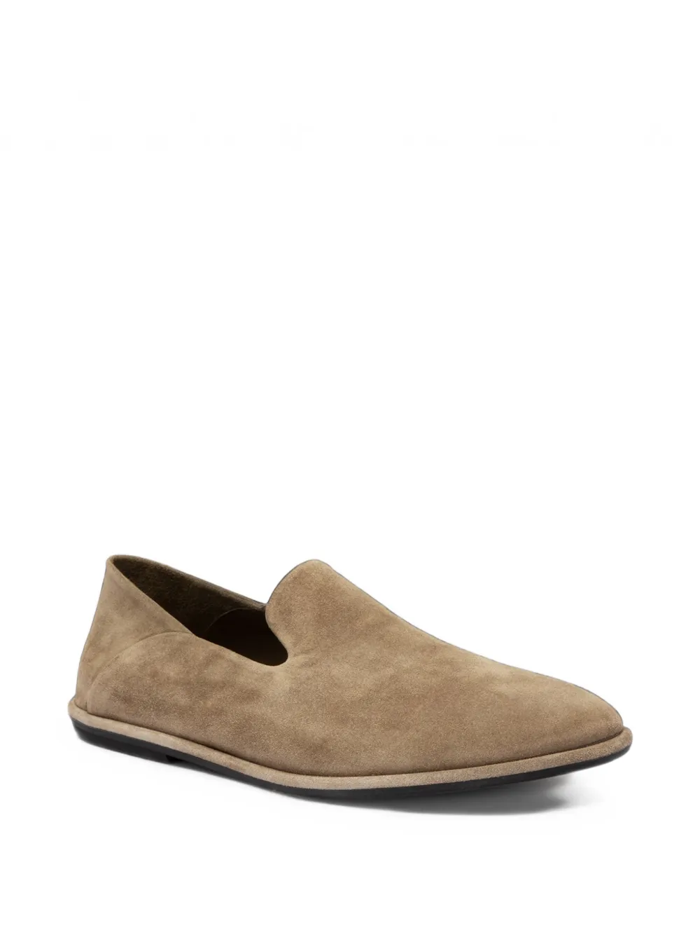 Officine Creative Mienne suède slip-on slippers Beige