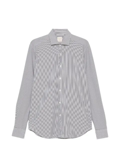 Xacus vertical-stripe shirt