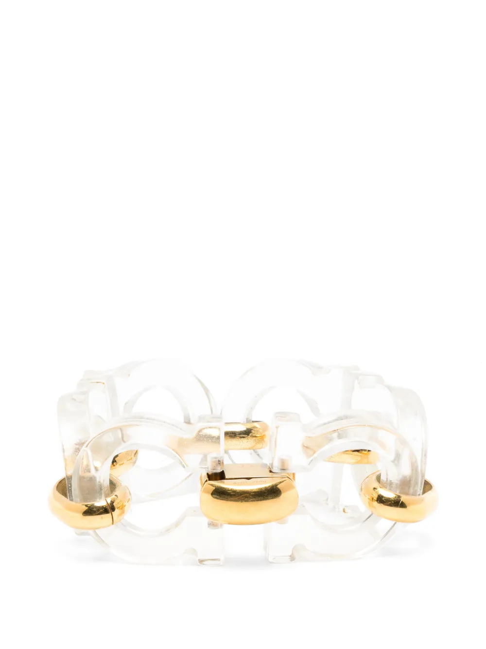 Ferragamo Pre-Owned bracelet Gancini (années 1980) - Or