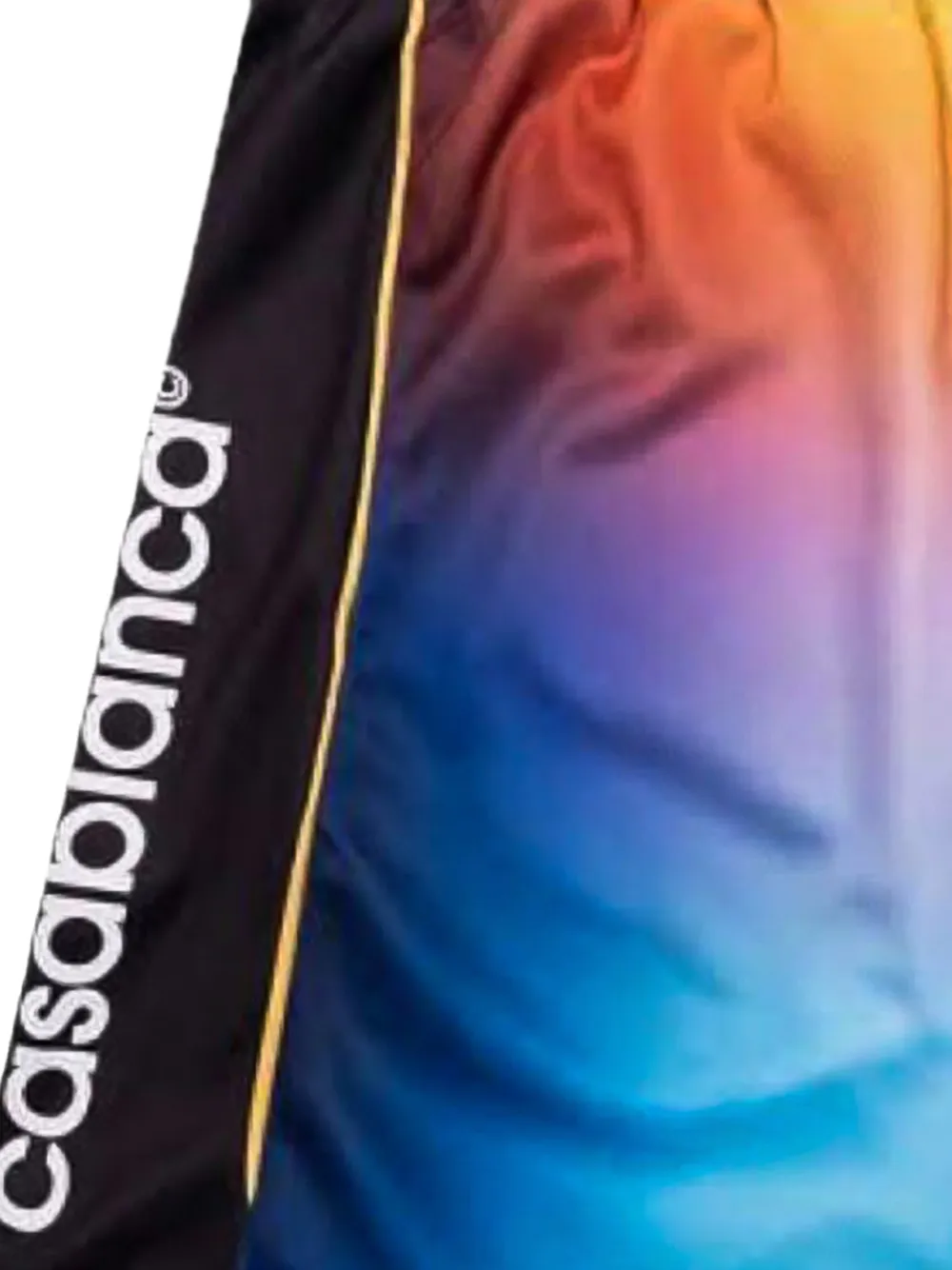Casablanca Voetbalshorts met kleurverloop Zwart