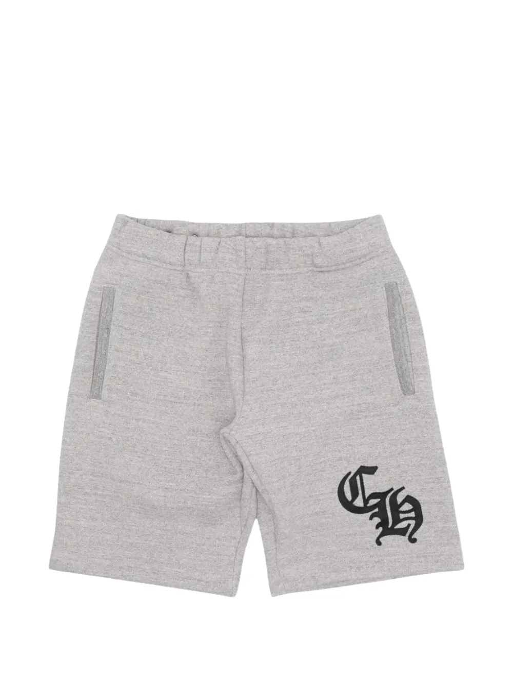 Chrome Hearts logo-print sweatshorts - Grau