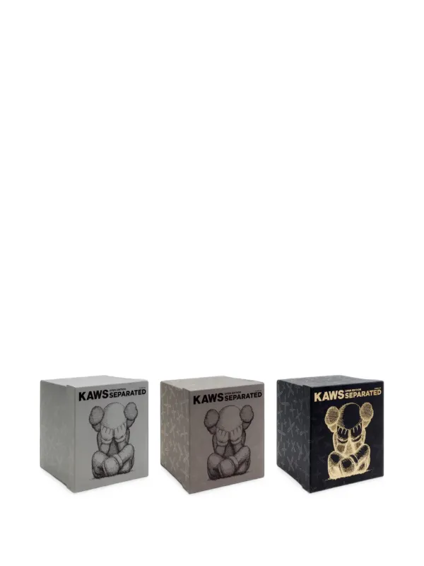 KAWS SEPARATED コンパニオン グレー フィギュア 正規品 箱付 KAWS Separated フィギュア セット | グレー | FARFETCH JP