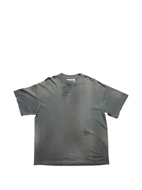 SATOSHI NAKAMOTO Wabi Sabi distressed T-shirt