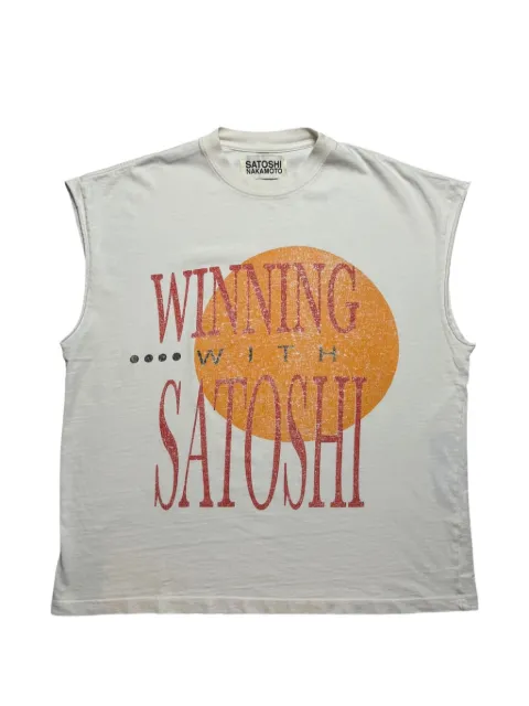 SATOSHI NAKAMOTO playera Winning With