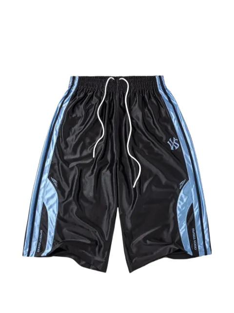 Vale NYC 8th Ave side-stripe shorts