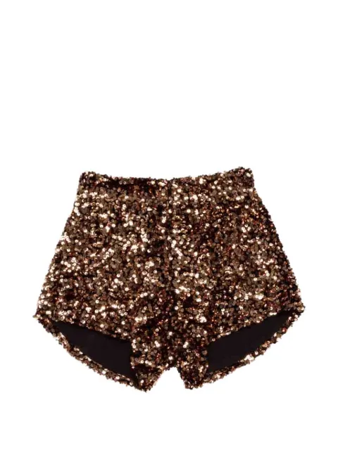 Miss Grant Kids sequin-embellished shorts