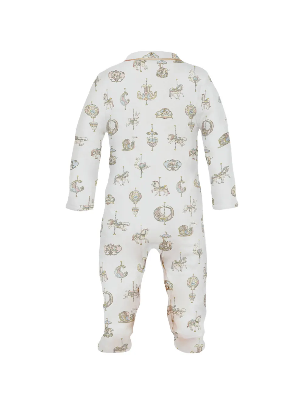 Atelier Choux Carrousel pyjama met print Wit