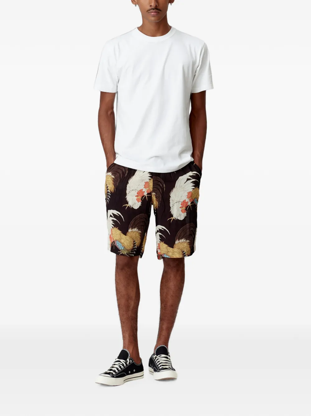 Endless Joy Pleasure Garden T-shirt met korte mouwen en grafische print Wit