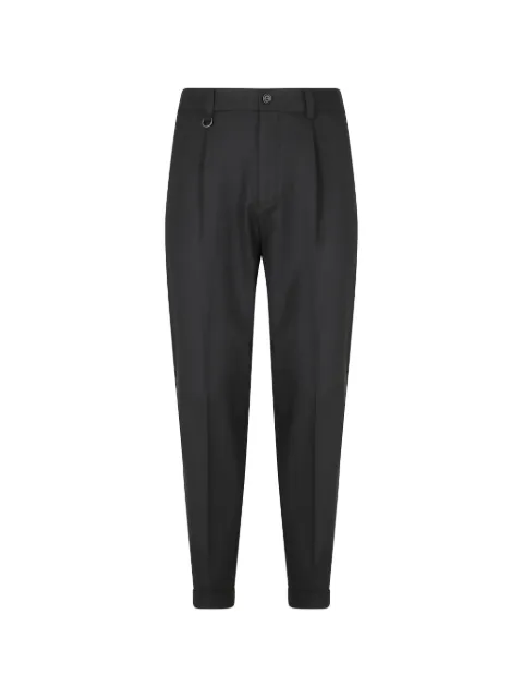 Paolo Pecora pleated turn-up tailored trousers