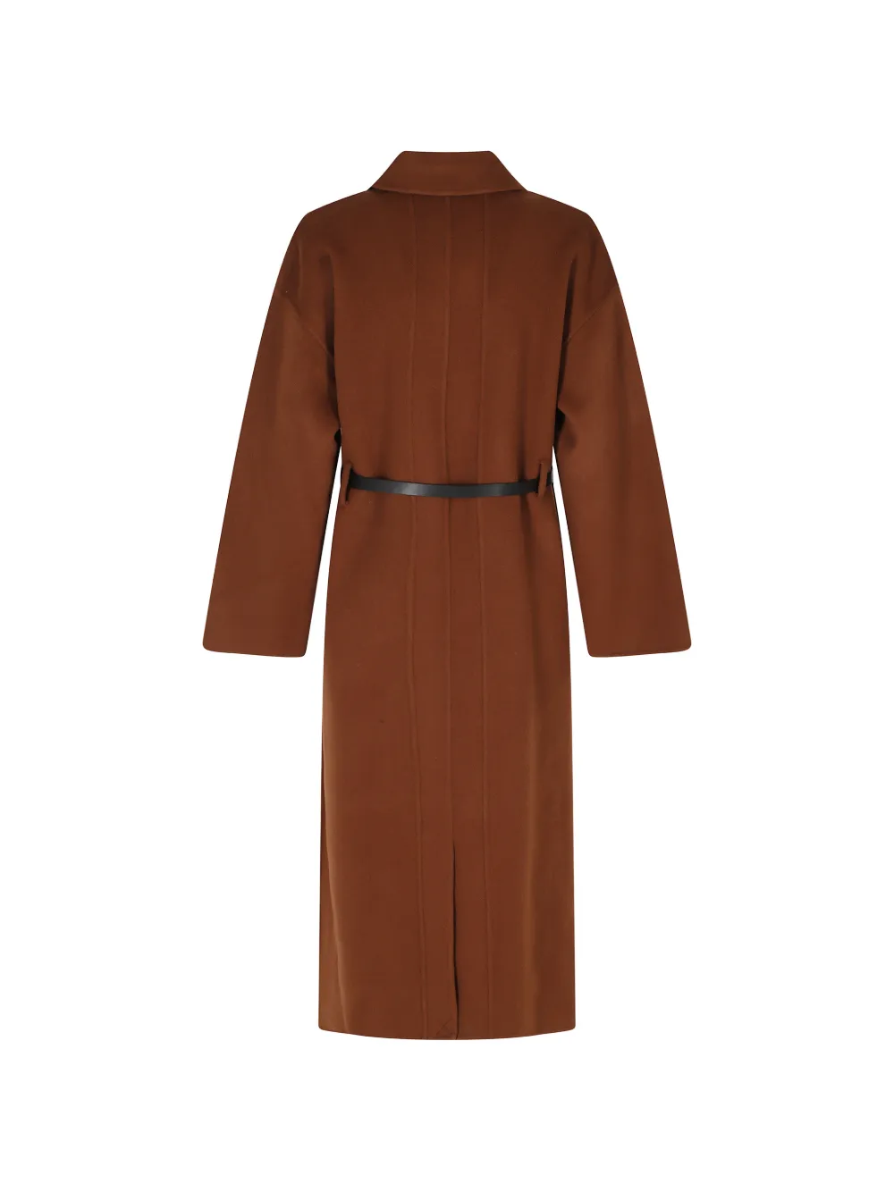 Semicouture Isolde jas met ceintuur Bruin