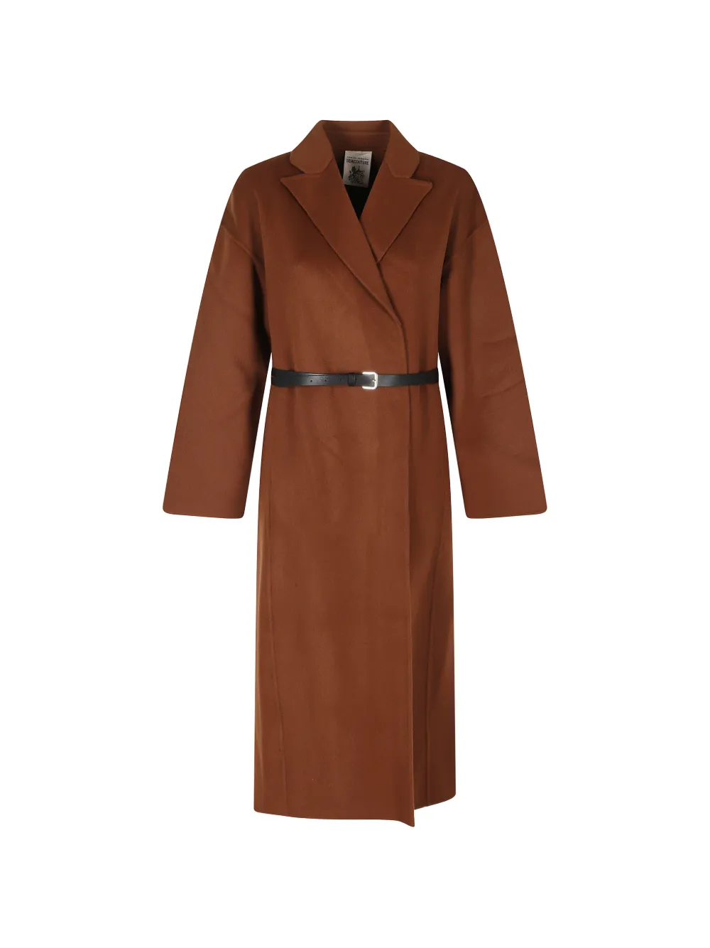 Semicouture Isolde belted coat - Braun