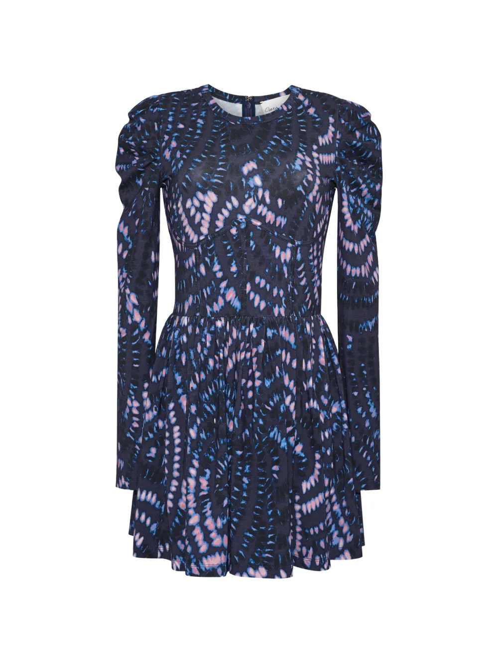 Cara Cara Moonrise puff-sleeve mini dress