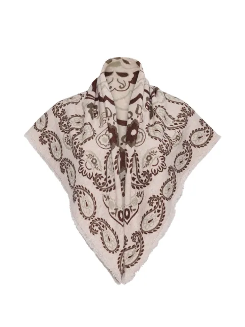 Cara Cara Tai paisley-print scarf