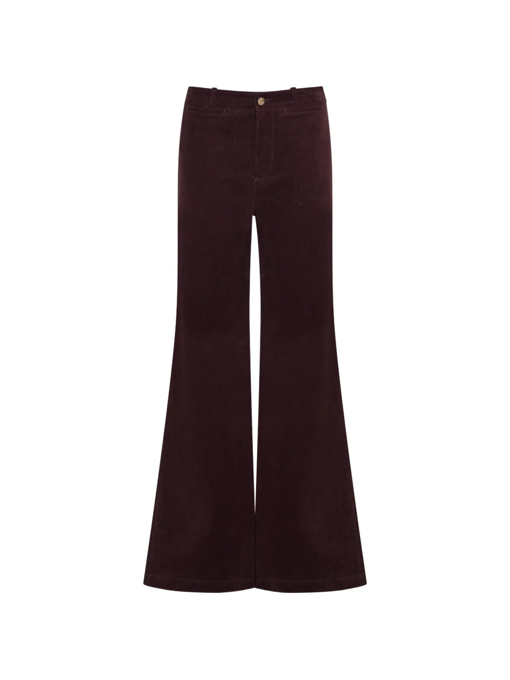 Cara Cara Annie flared corduroy trousers - Braun