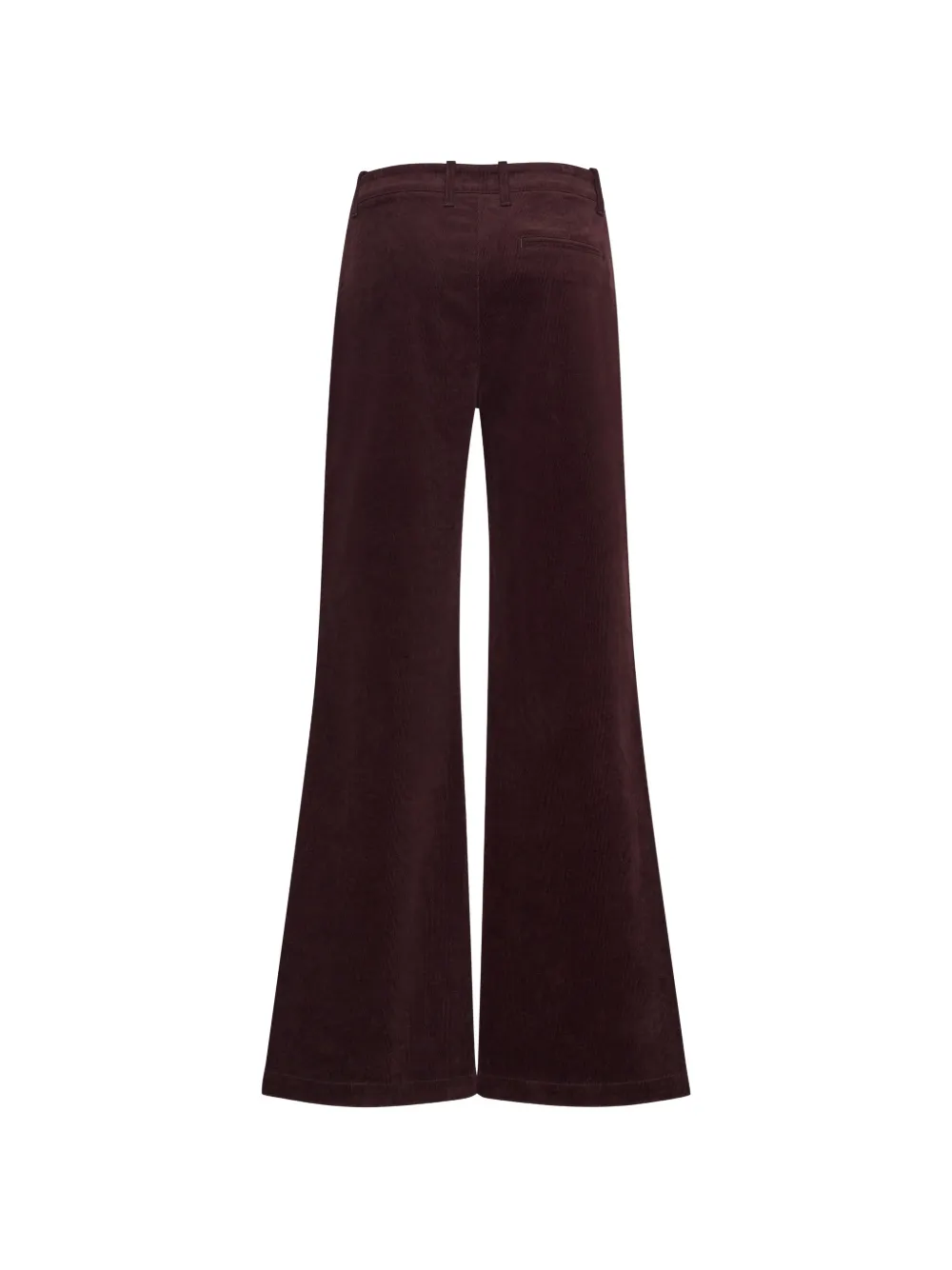 Cara Annie flared ribfluwelen broek Bruin