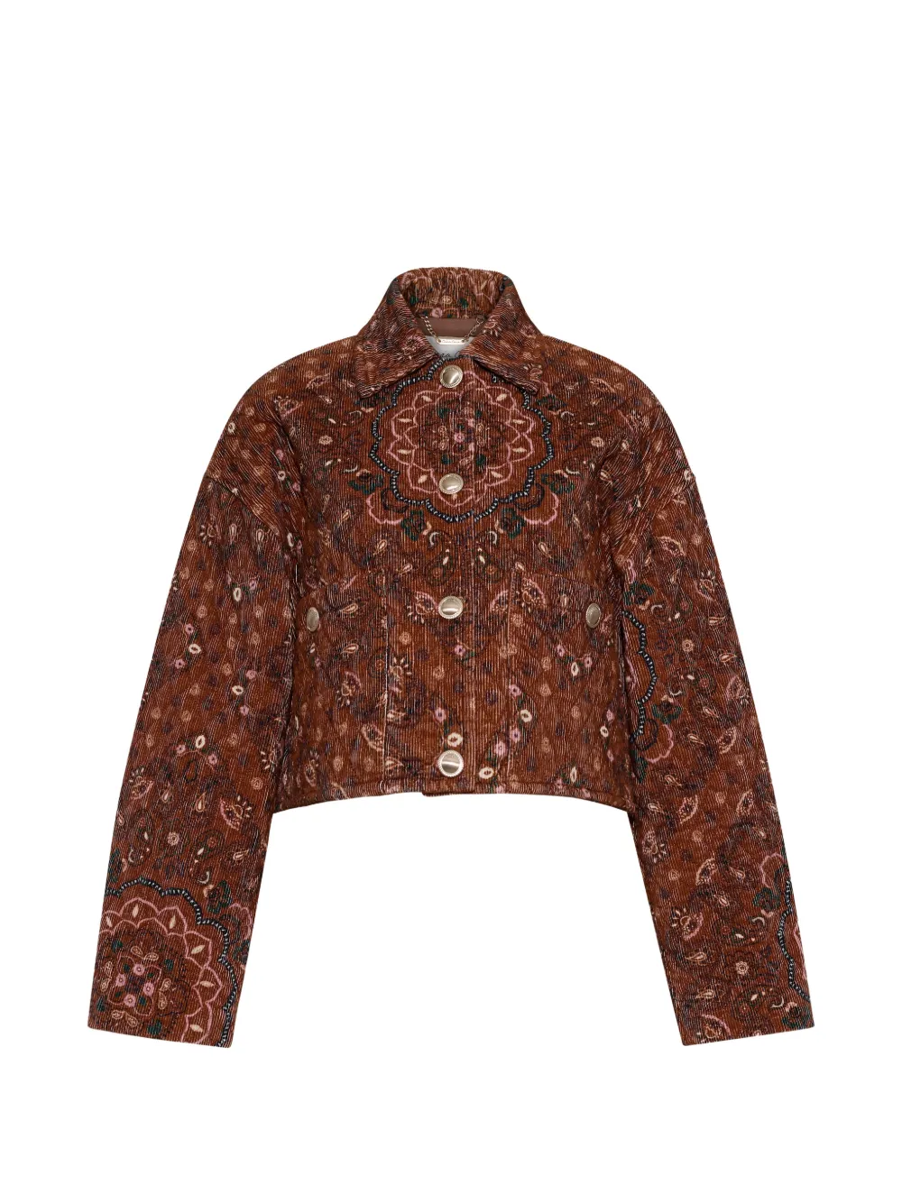 Cara Cara Alejandro paisley-print jacket - Braun