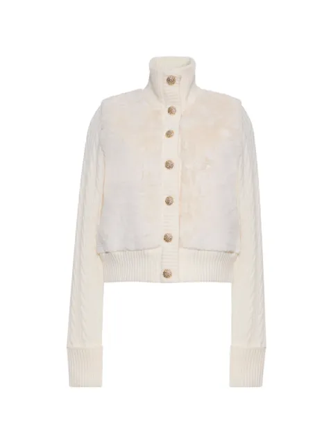 Cara Cara Logan faux-fur cardigan