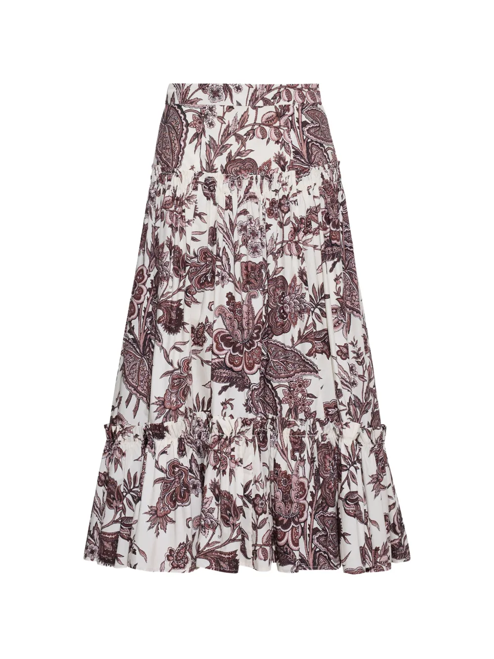 Cara Cara Tisbury floral-print maxi skirt - Toni neutri