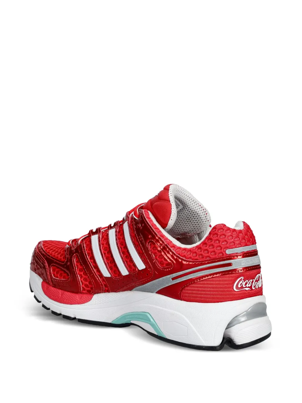 adidas x Coca-Cola panelled sneakers Rood