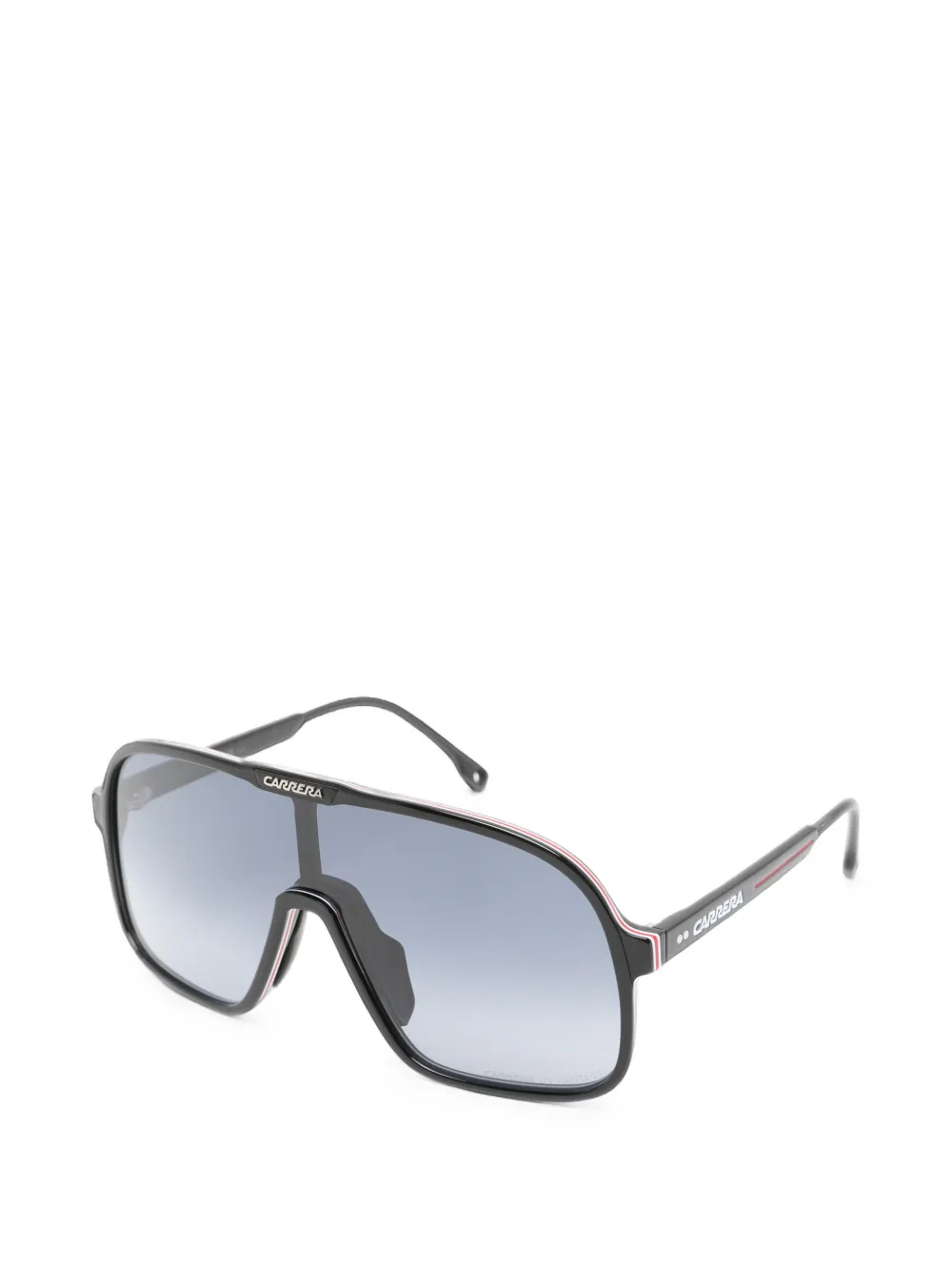 Carrera Zonnebril met oversized montuur Zwart