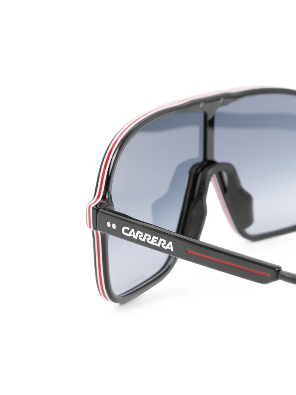 Carrera Zonnebril met oversized montuur Zwart