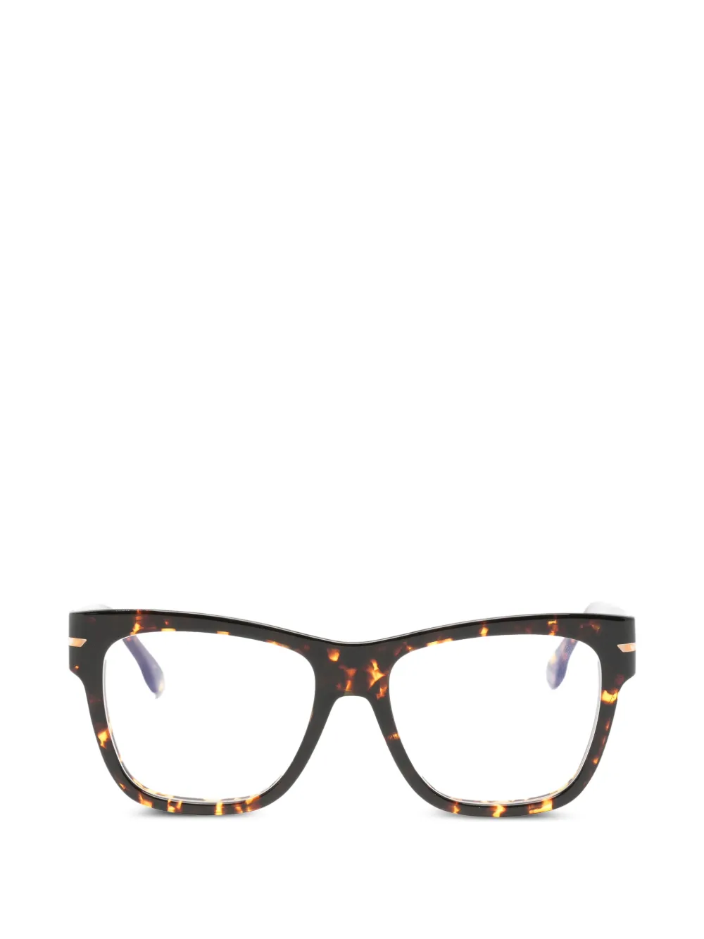 Victoria Beckham Eyewear Bril met schildpadschild-effect Bruin