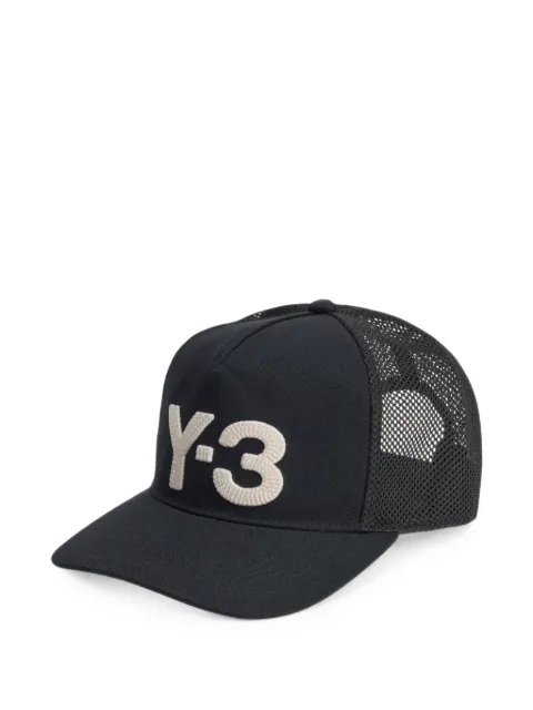 Y-3 mesh-panel trucker cap