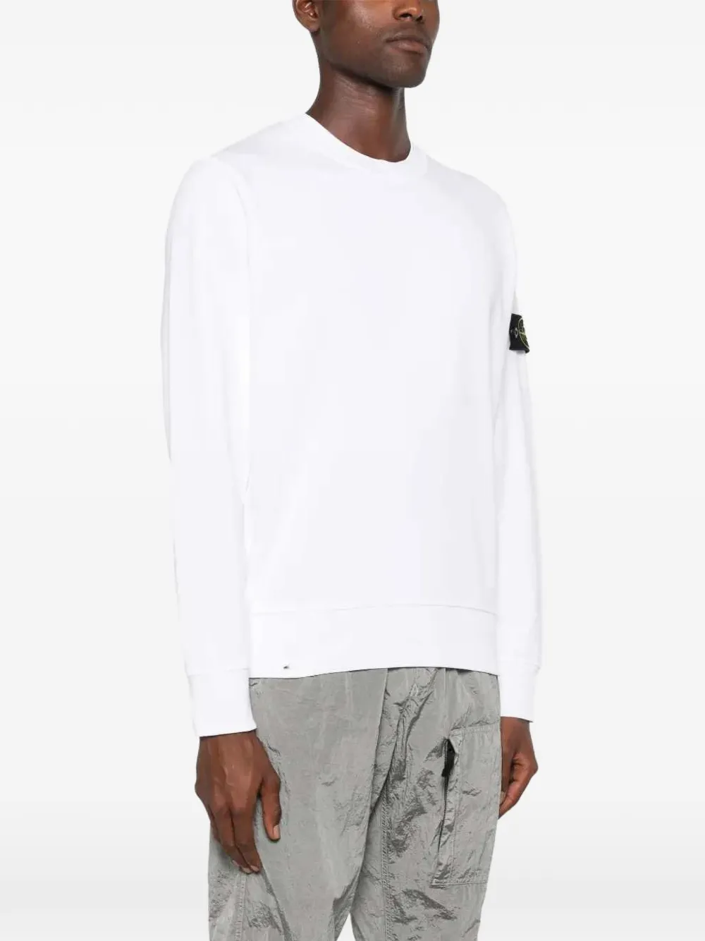 Dolce & Gabbana Trui met logopatch Wit