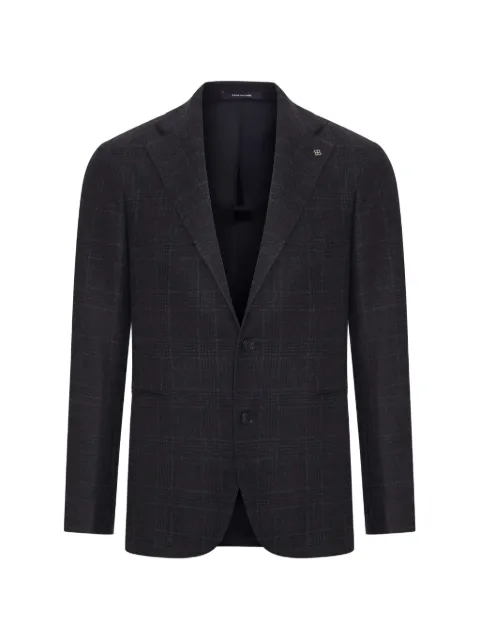 Tagliatore Vesuvio check wool blazer