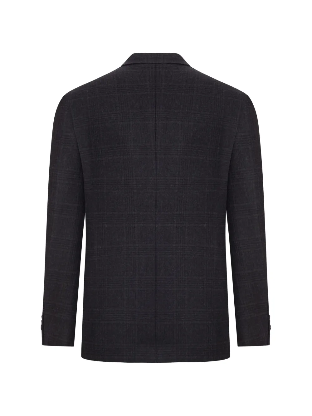 Tagliatore Vesuvio check wool blazer Grijs