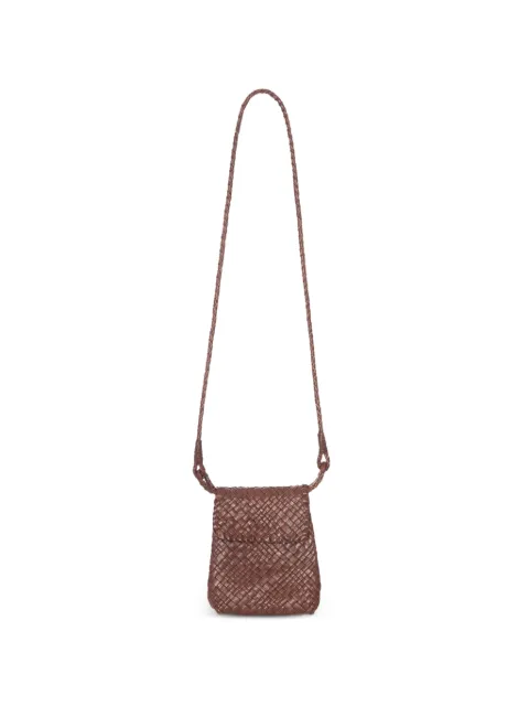 IBELIV Romance woven leather crossbody bag