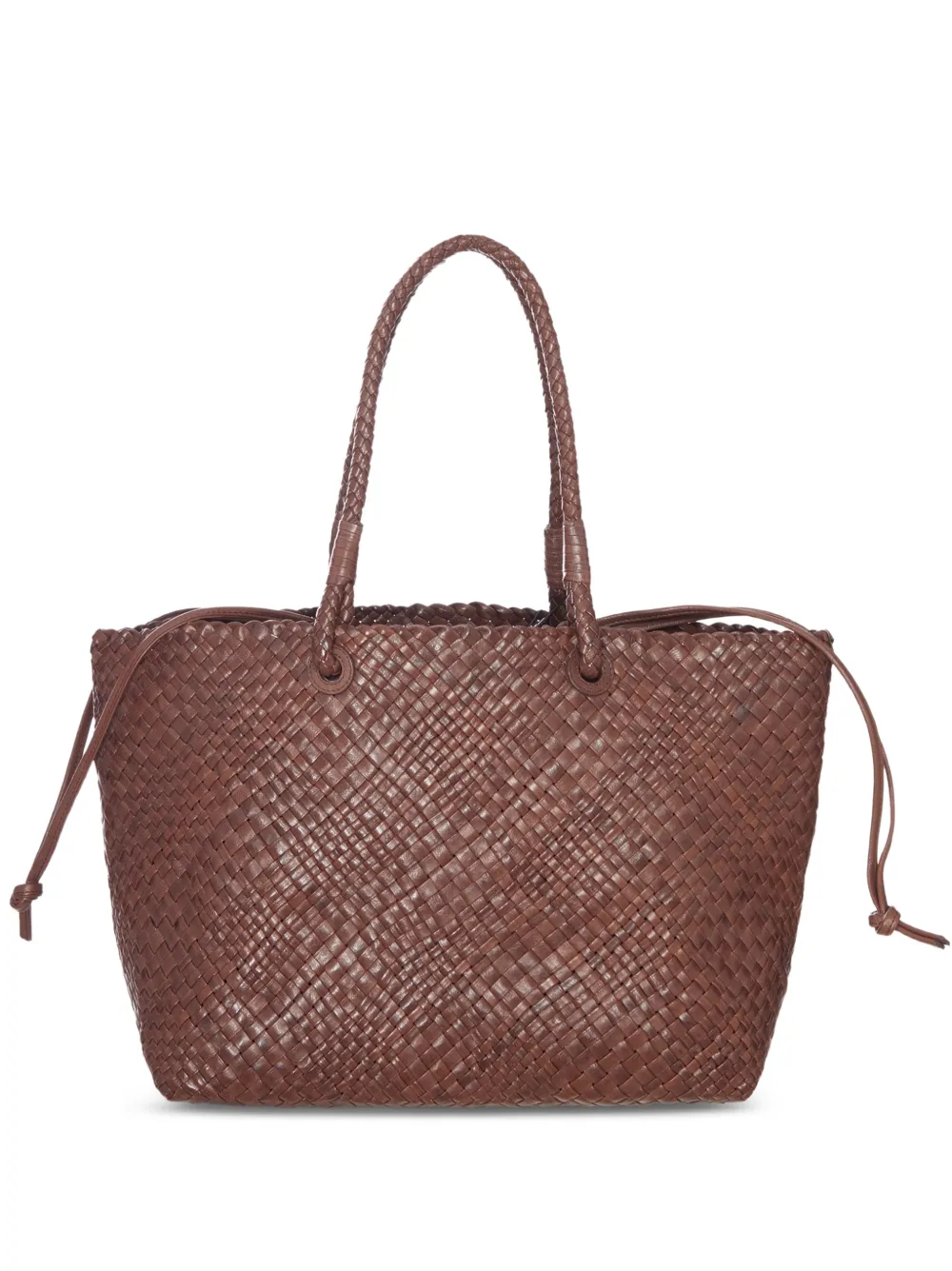 IBELIV Bazika woven leather tote bag