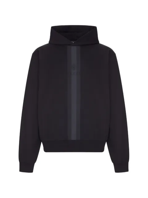 Gucci logo-print striped hoodie
