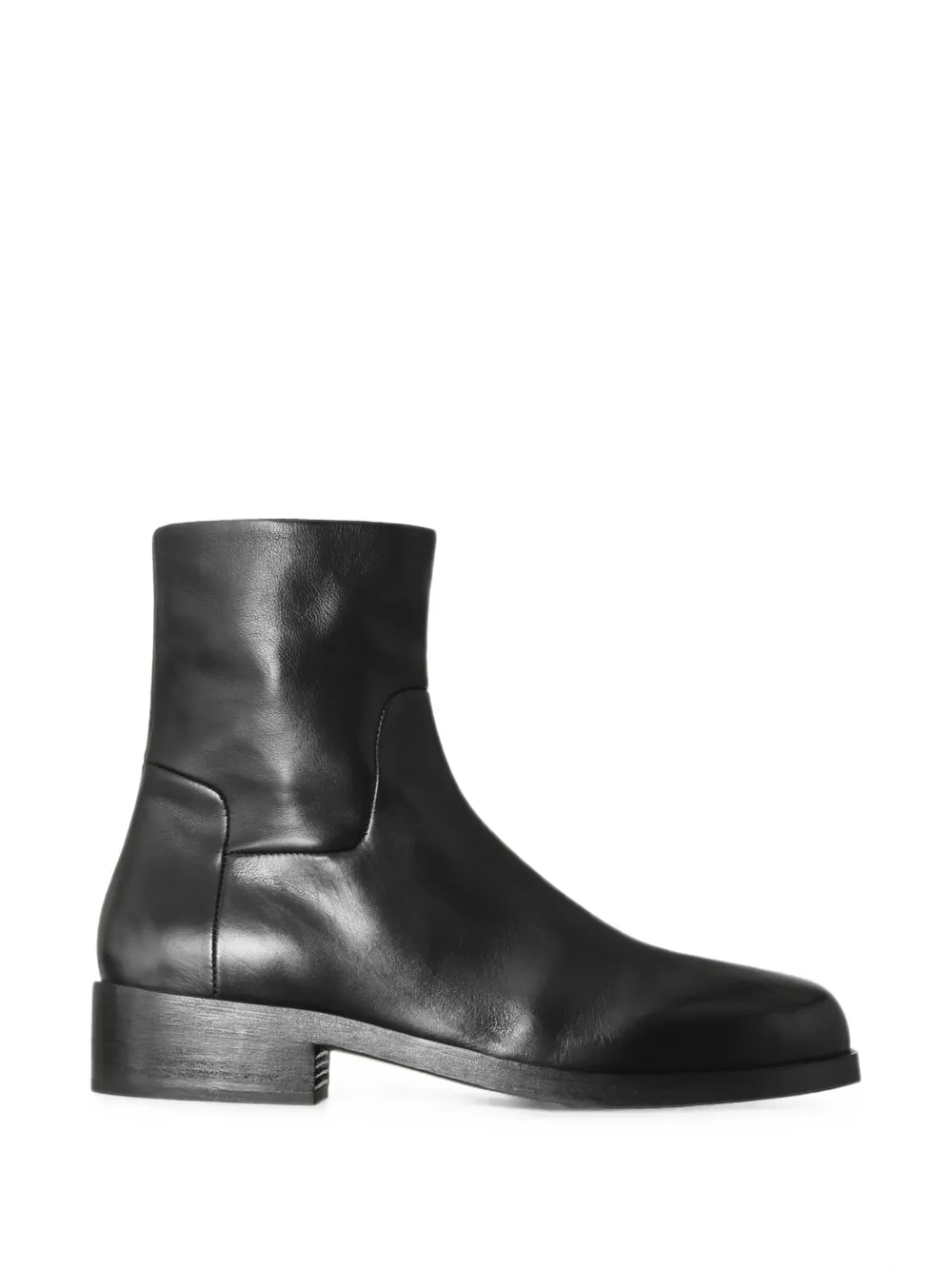 Marsèll leather ankle boots Zwart