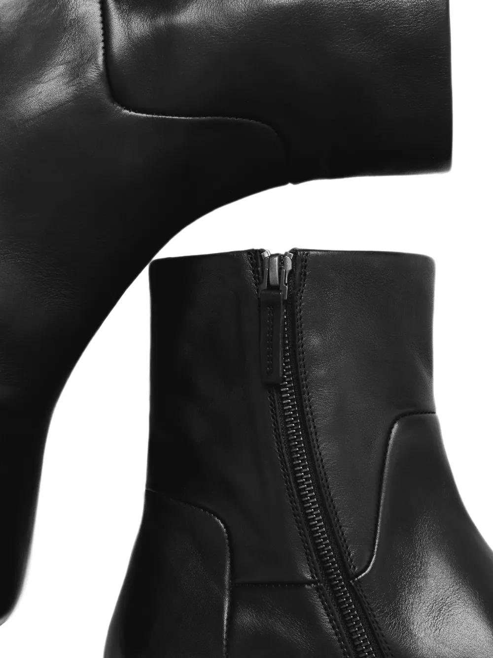 Marsèll leather ankle boots Zwart