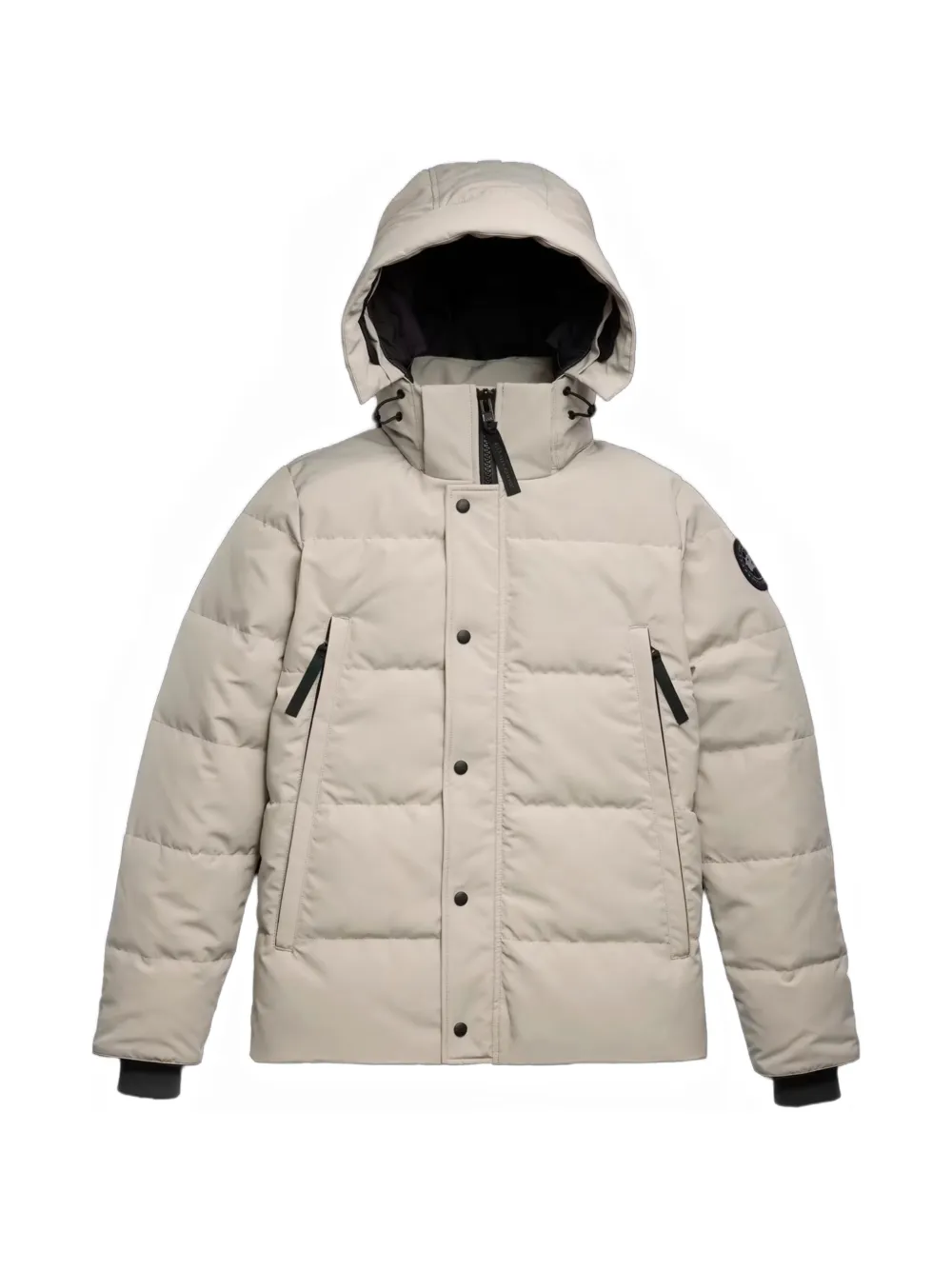 Canada Goose 윈덤 퀼팅 후드 다운 재킷 | 뉴트럴 | Image 1