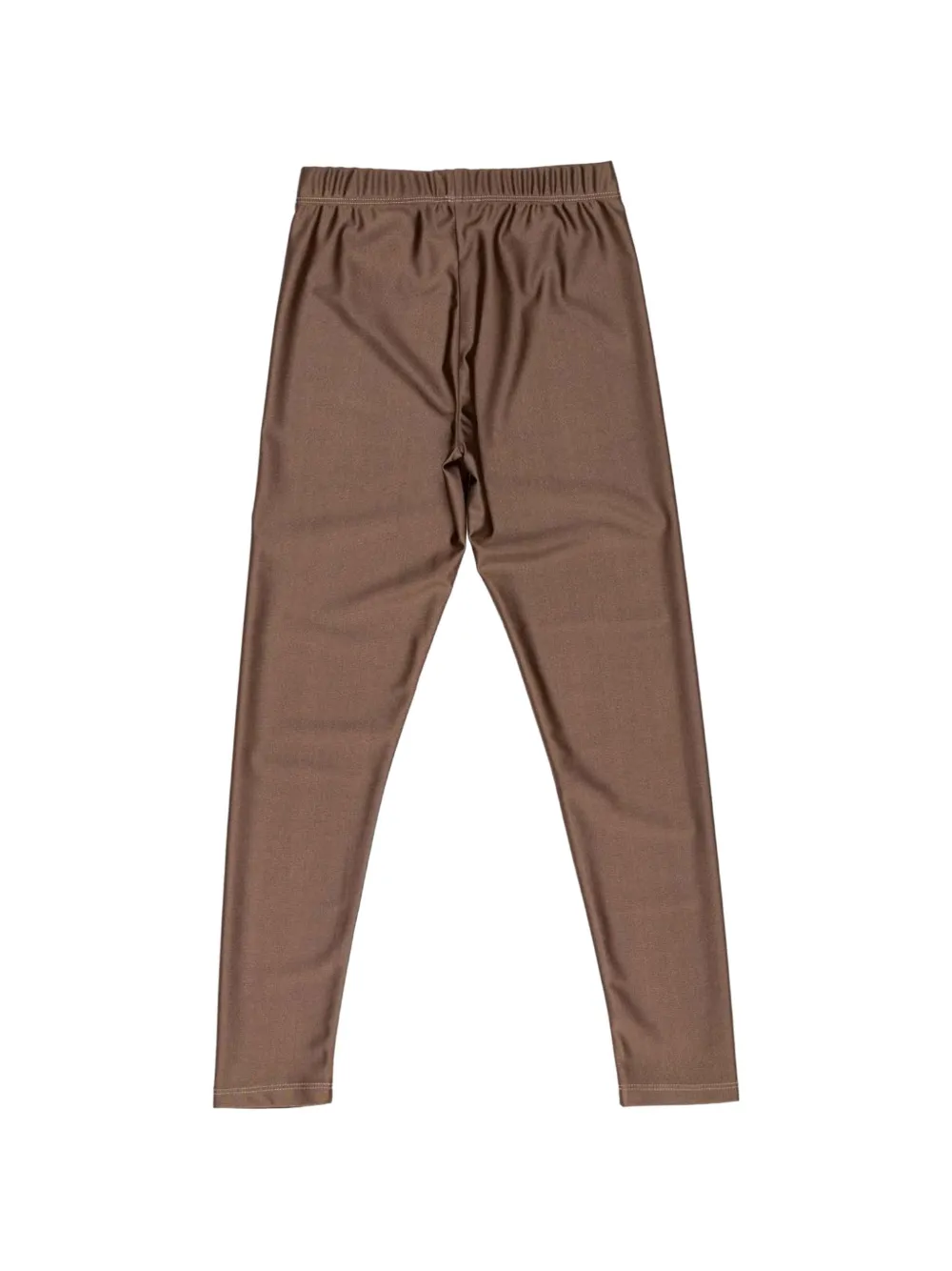 Miss Grant Kids Legging met satijnen afwerking Bruin