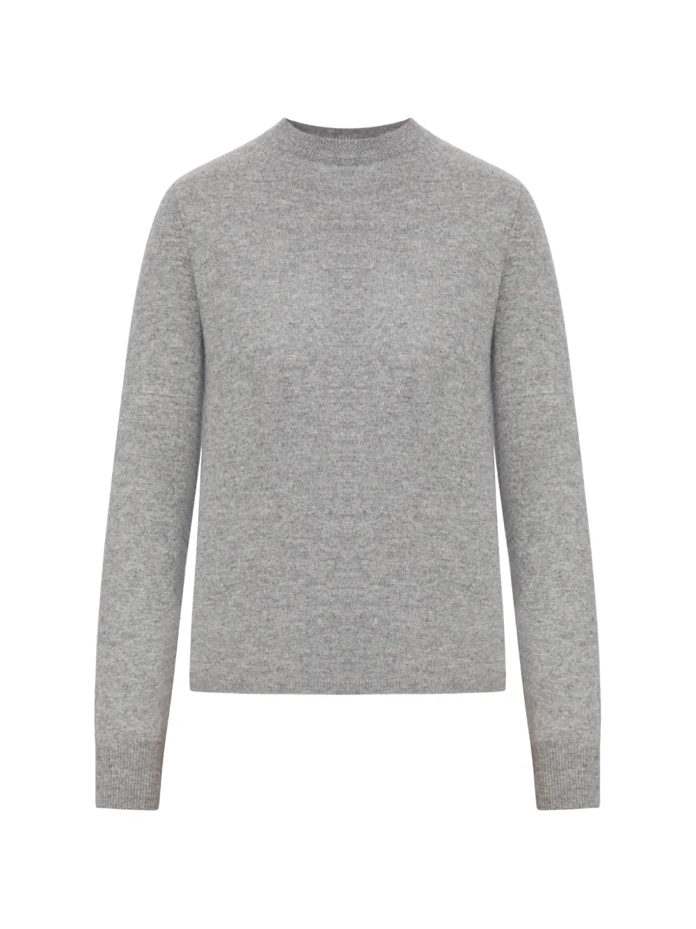 Max Mara crew-neck wool fine-knit top - Grigio