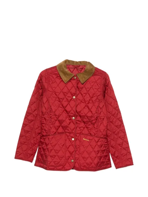 Barbour Gesteppte Annandale Jacke mit Cordkragen
