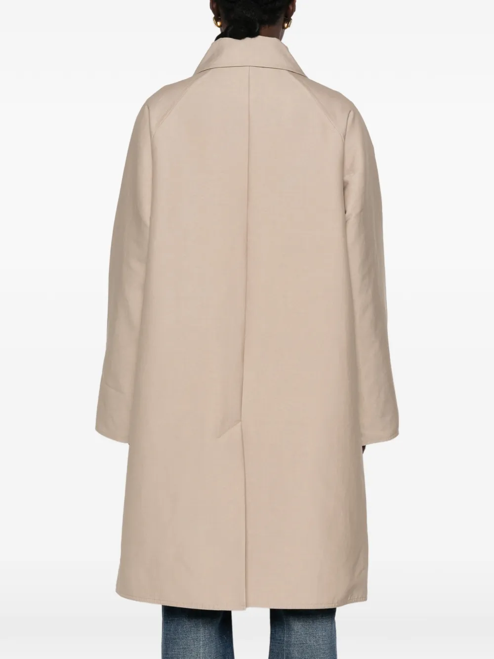 Barbour Jack met geborduurd logo en geruite manchetten Beige