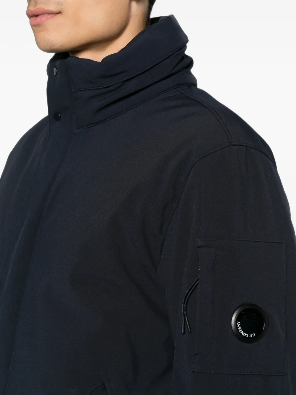 C.P. Company Jack met Lens-detail Blauw