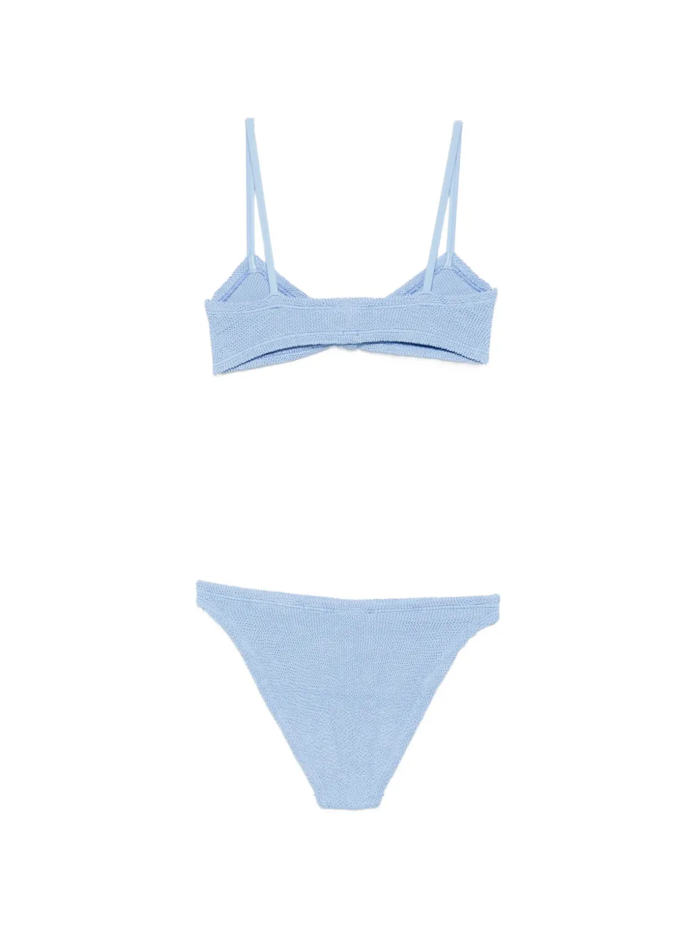 Hunza G Gekreukte bikini Blauw