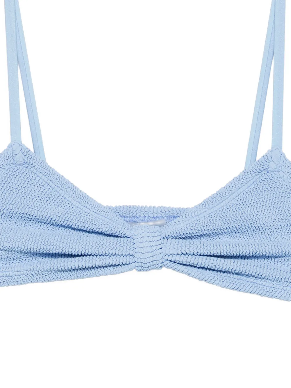 Hunza G Gekreukte bikini Blauw