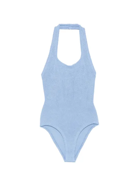 Hunza G maillot de bain à effet froissé