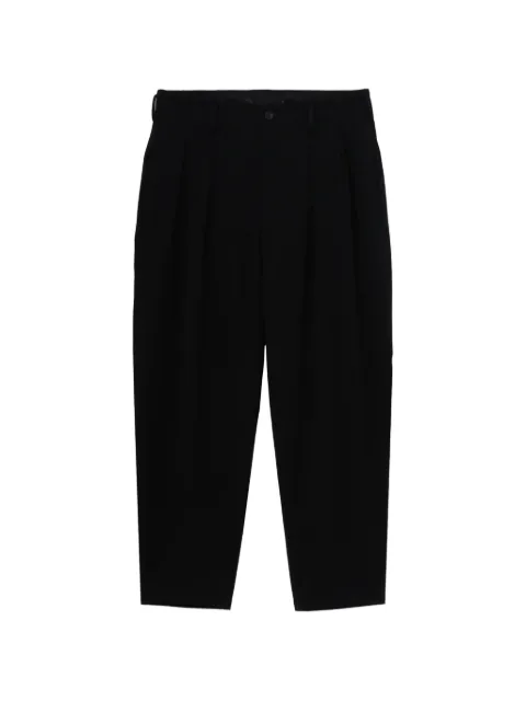 Yohji Yamamoto pantalones de vestir con pinzas