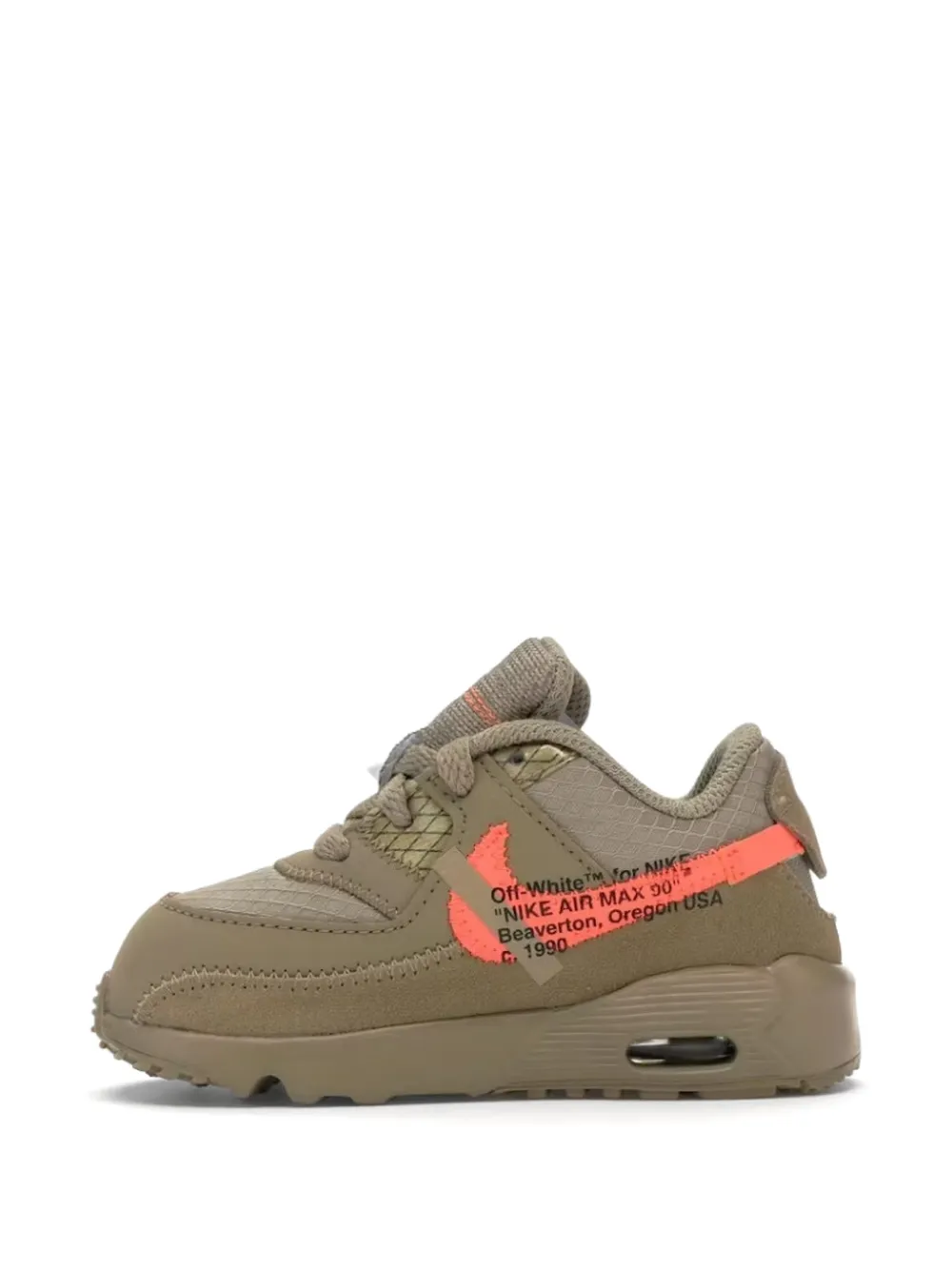 Nike Kids x Off-White Air Max 90 sneakers Bruin