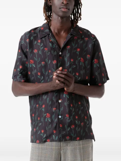 Endless Joy rose-print short-sleeve shirt