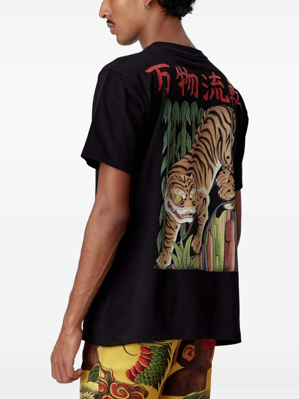Endless Joy T-shirt met print Zwart