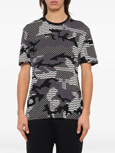 Neil Barrett camouflage-print T-shirt